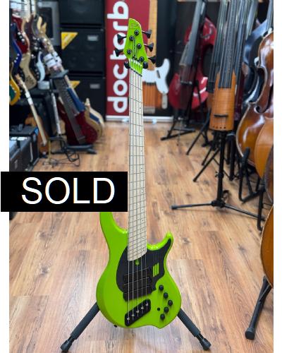 Dingwall Combustion NG3 Adam 'Nolly' Getgood 5 String 5 Ferrari Green